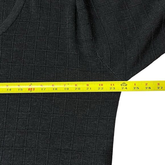 Vintage Bobby Jones Men’s Sweater Sz L Extra Fine Merino Wool Grey Golf Casual - Picture 3 of 6